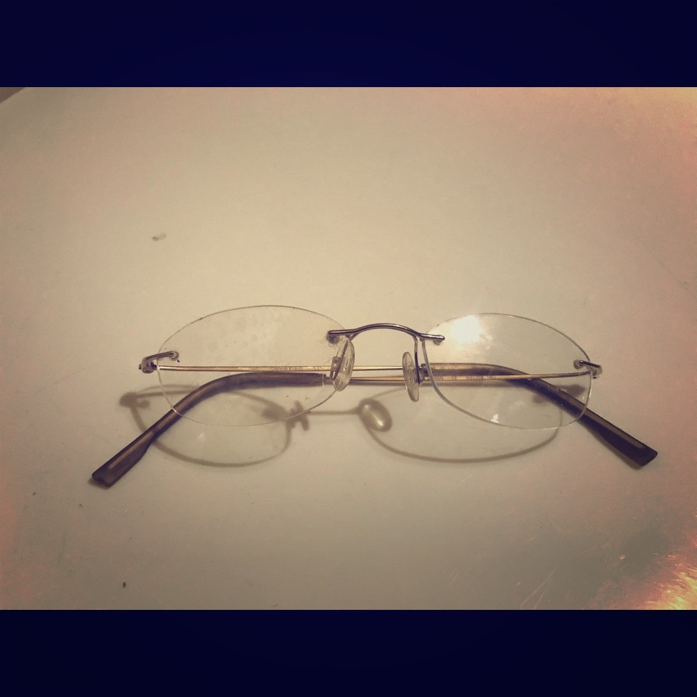 Calvin Klein Titanium Rimles glasses